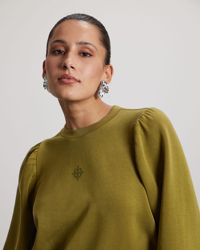 pinknoir Calista Trui Groen