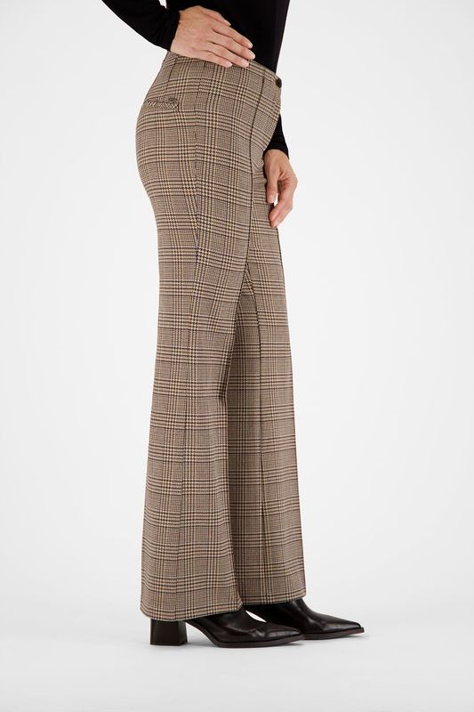 Gardeur Hose Bootcut Slim Broek Bruin