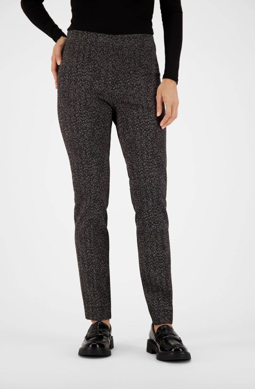 Gardeur smalle broek Zwart