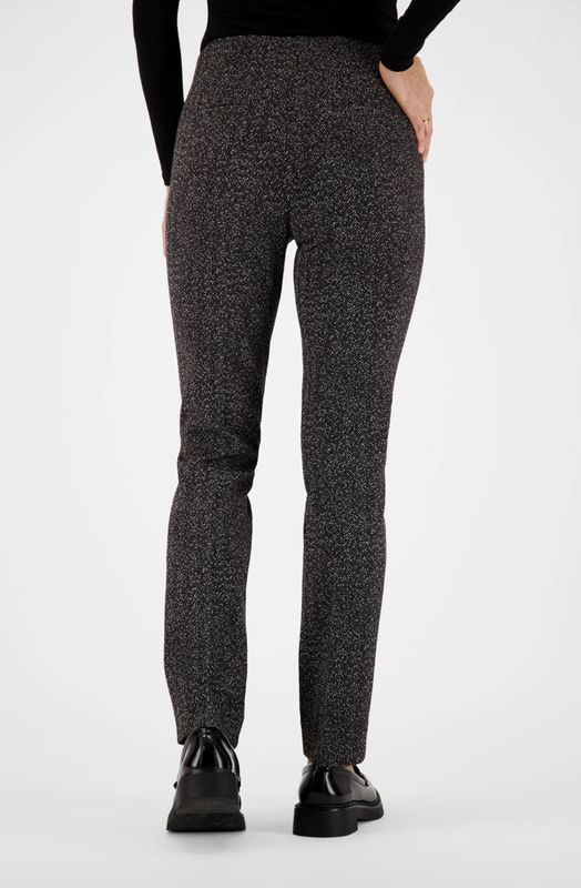 Gardeur smalle broek Zwart