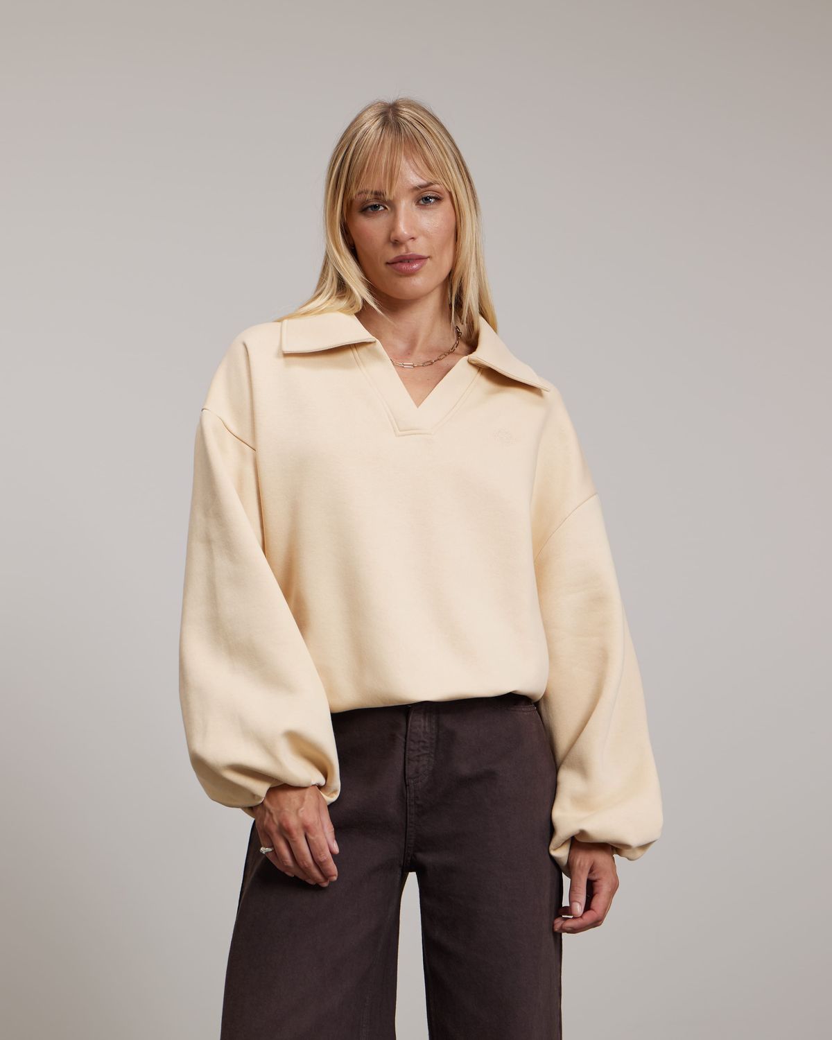 pinknoir Nika Trui Beige