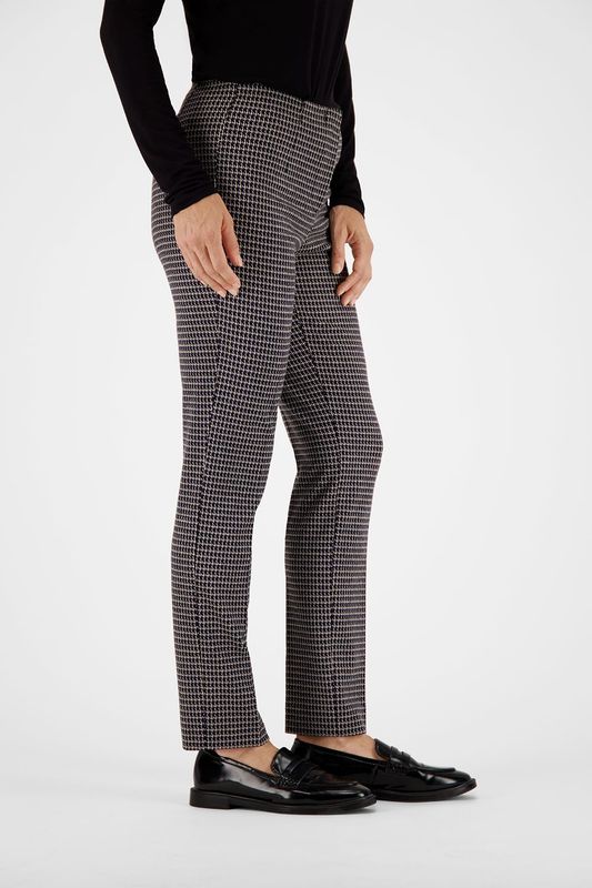 Gardeur Hose Zigarette Slim Broek Blauw