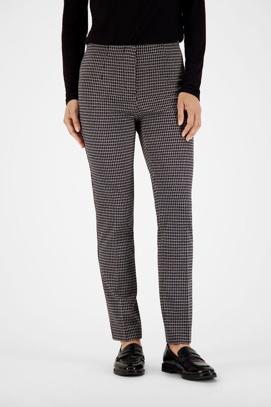Gardeur Hose Zigarette Slim Broek Blauw