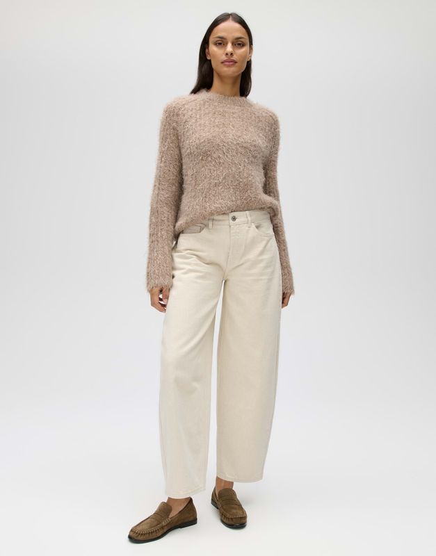 Opus Lolah natural Broek Ecru
