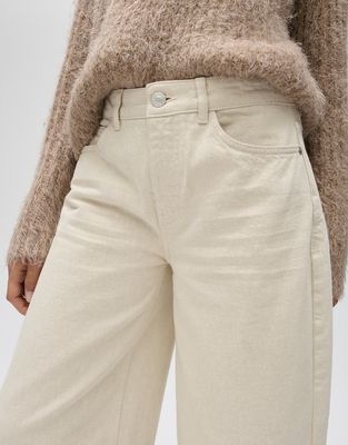 Opus Lolah natural Broek Ecru