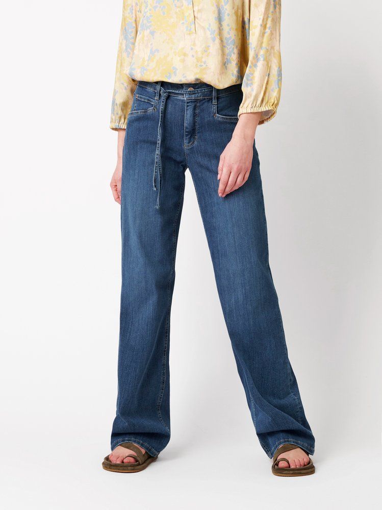 Toni Liv Straight Blauw