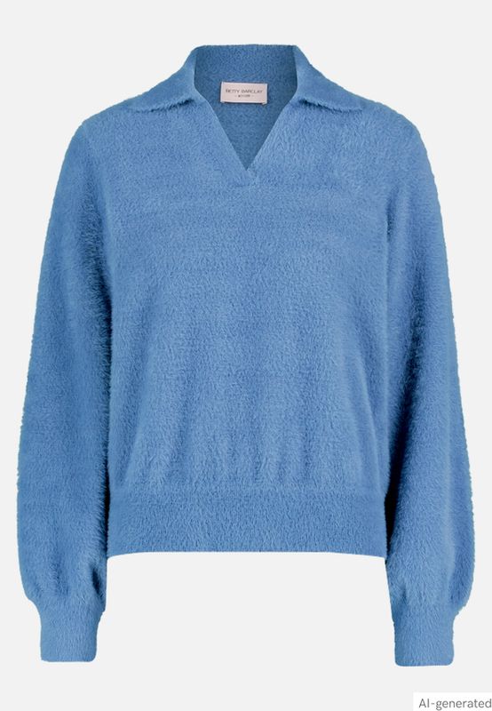 So Cosy September Trui Blauw