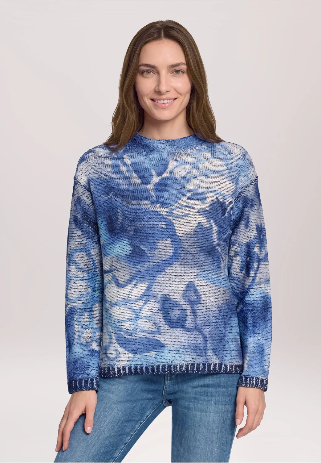 So Cosy dames trui blauw