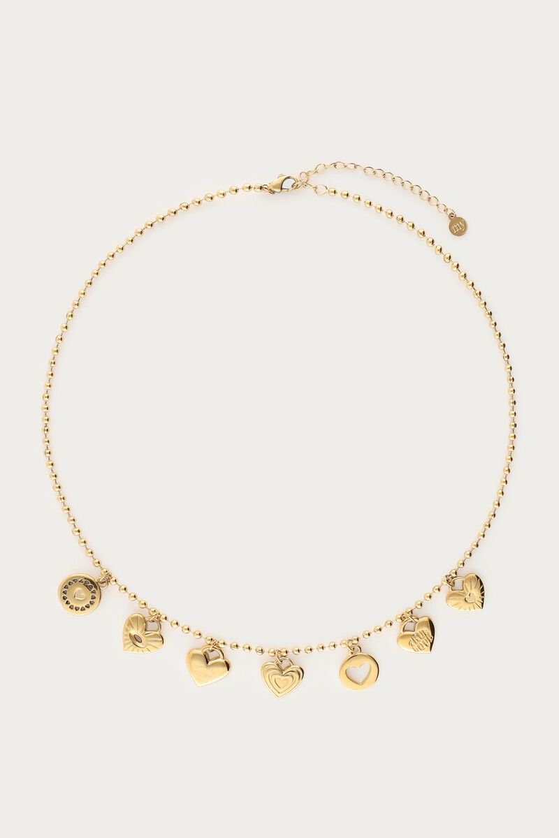 My Jewellery Ketting candy couture charms Goud