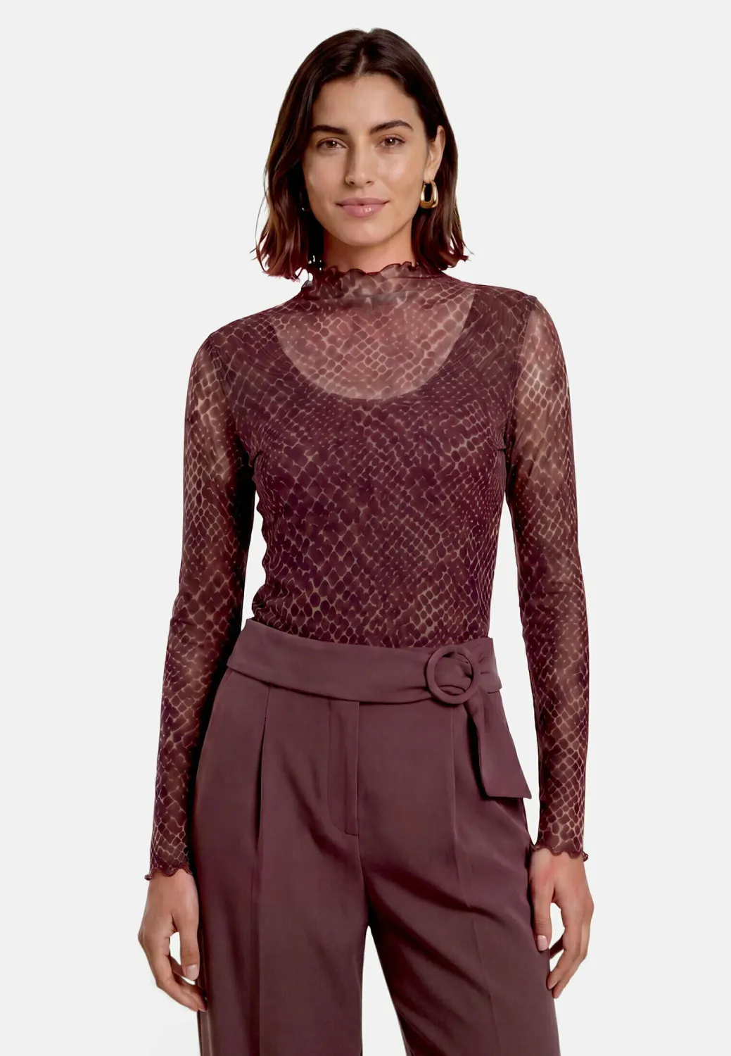 Zero Mesh top Bruin