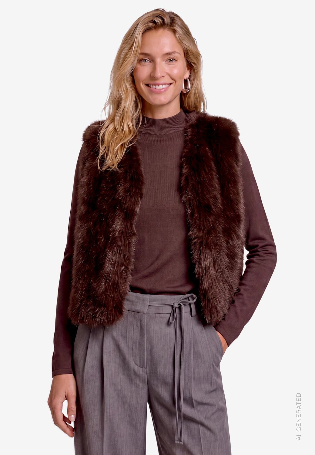Zero Weste Vest Bruin