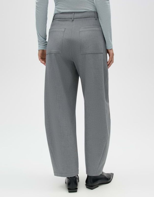 Opus Myha horizon pantalon Grijs