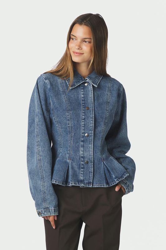 Neo Noir Rivora Denim Jacket Blauw