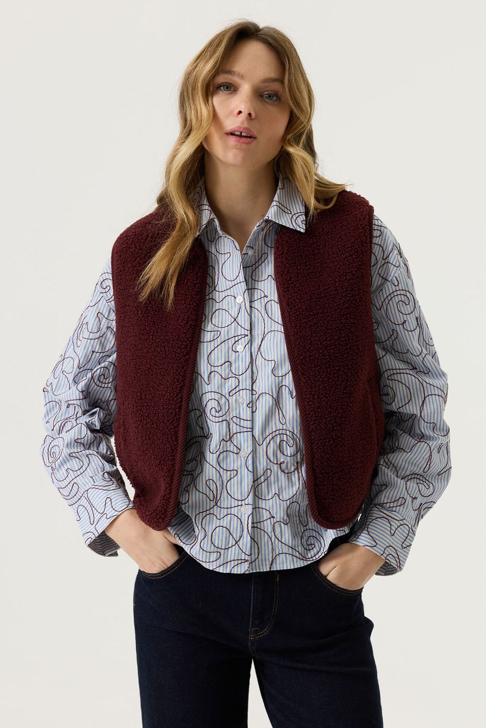 Garcia Gilet Bruin