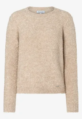 moreandmore Bouclé trui Beige