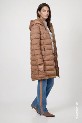 Monari Mantel Bruin