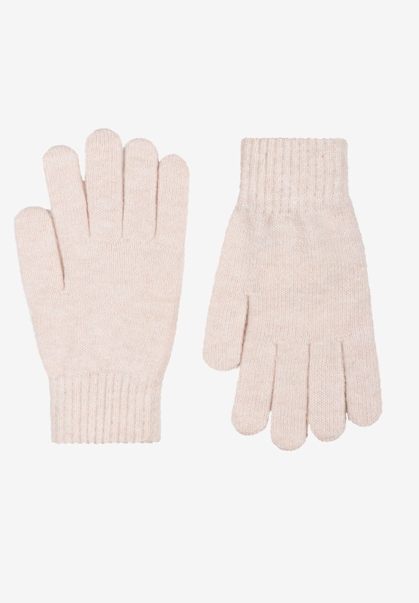 More&amp;More Gebreide Handschoenen Beige