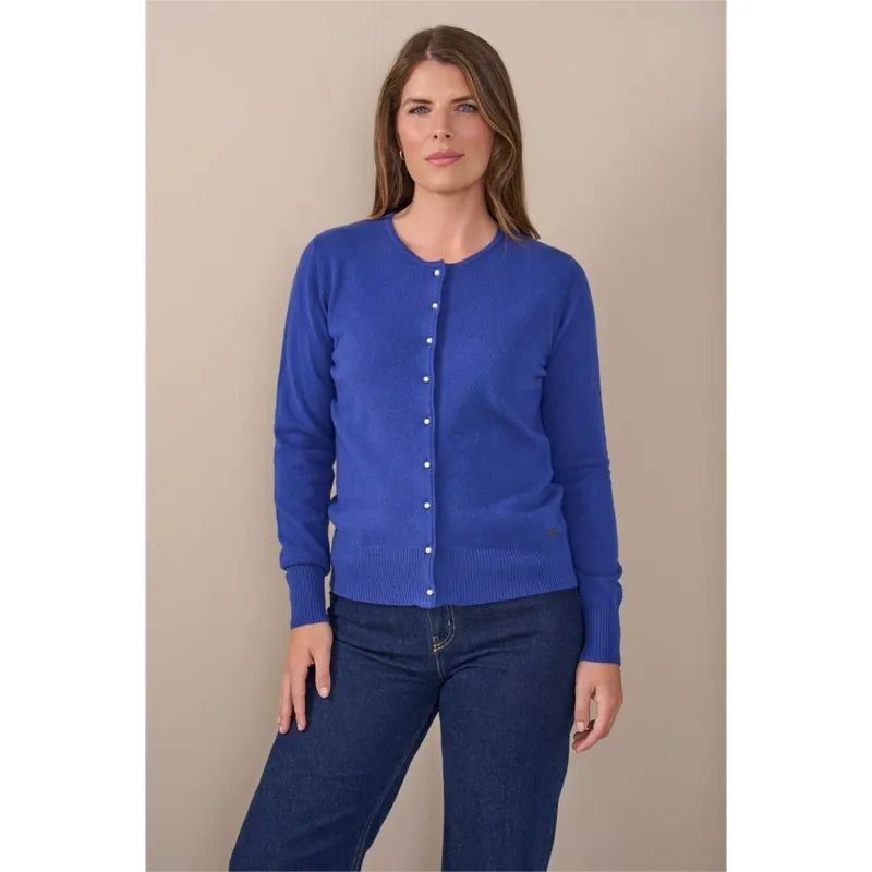 Roberto Sarto Vest ronde hals wol Blauw