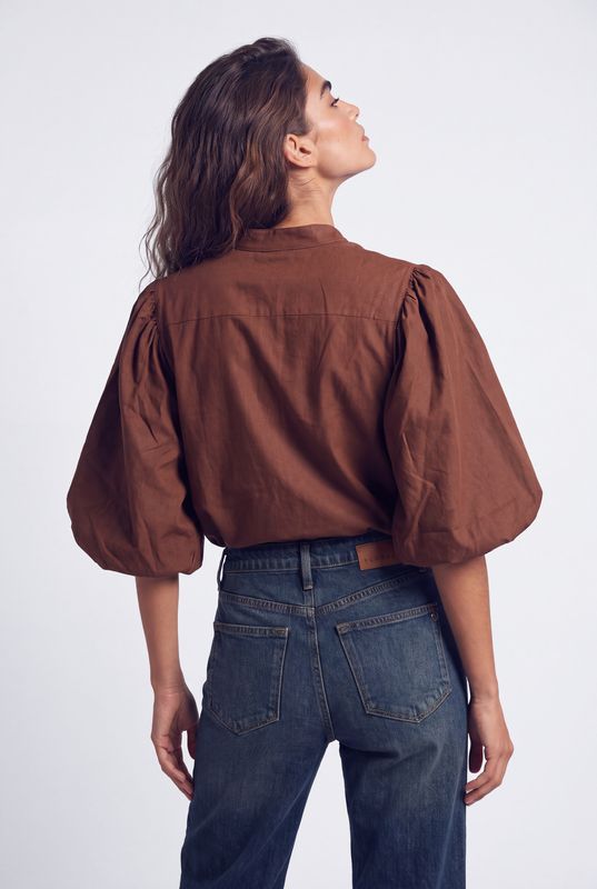 Florez Bibi Blouse Roest Bruin