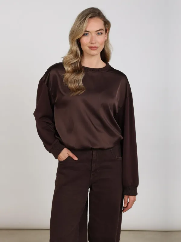 Nukus Made Pullover Shiny Bruin