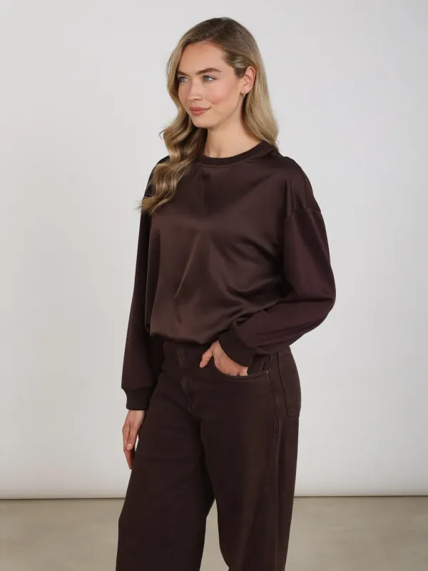 Nukus Made Pullover Shiny Bruin