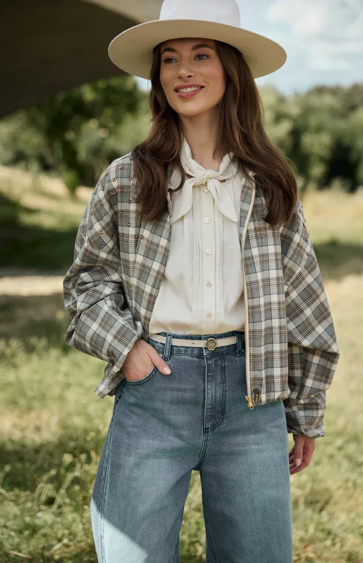 Nukus Alexandra Blouse Ecru