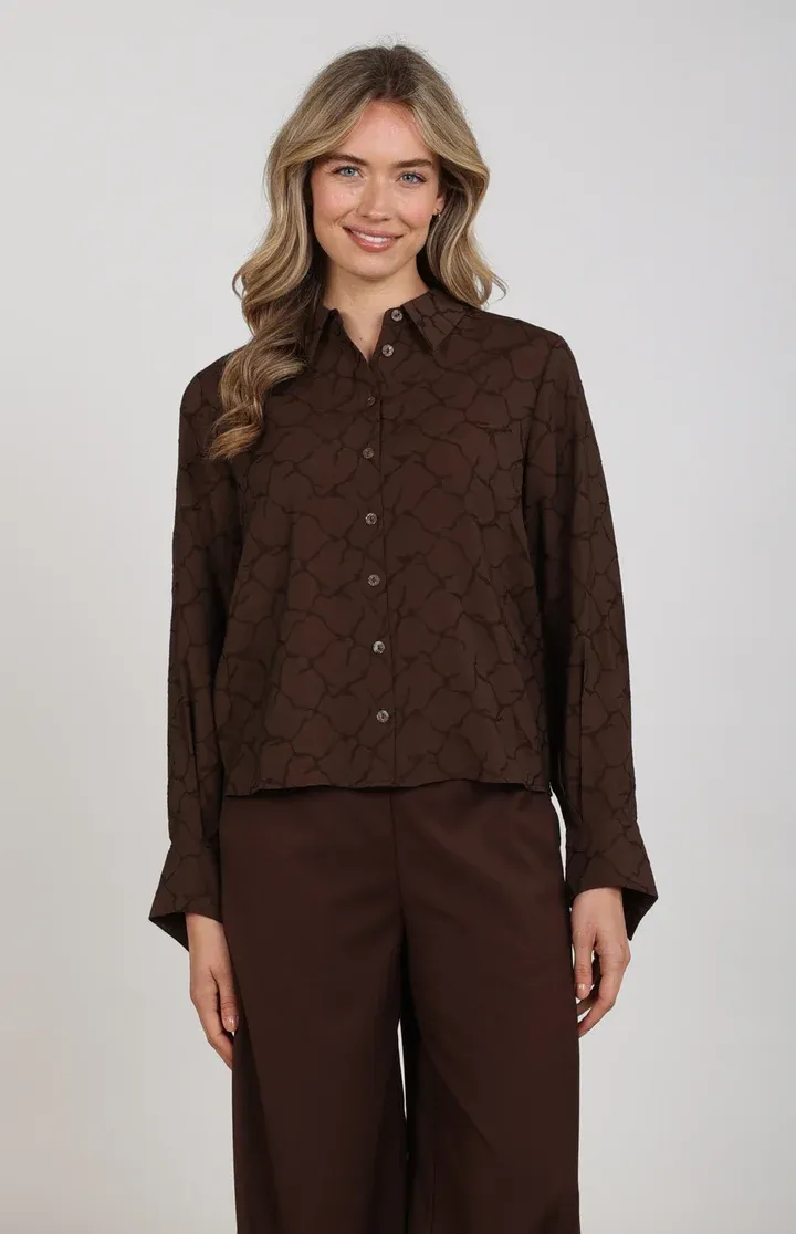 Nukus Alice Blouse Bruin