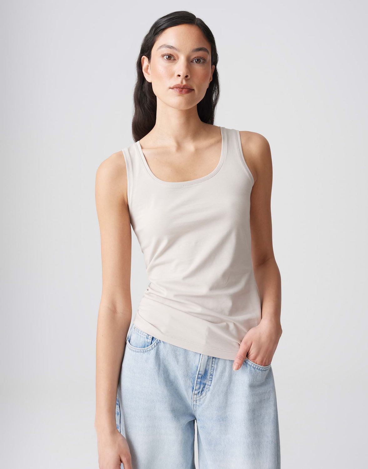 Opus Imilia slim top Beige