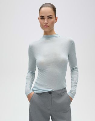 Opus Sewolli shirt Blauw