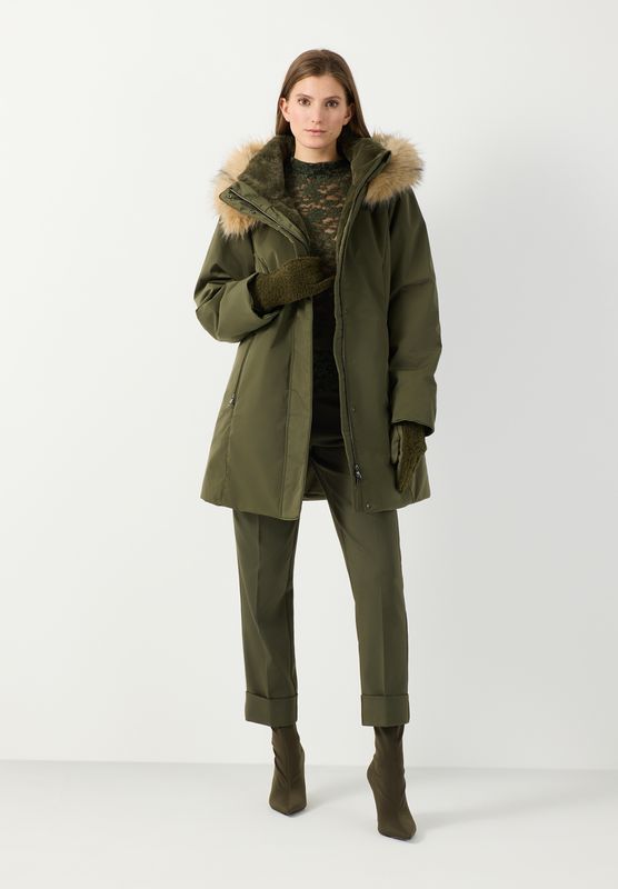 moreandmore Broek met gaspdetails Groen