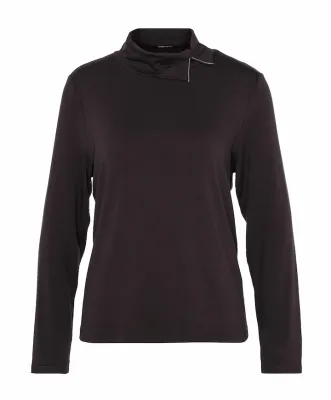 Frank Walder shirt met lange mouwen Bruin