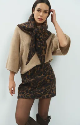 YAYA Trui met wijde mouwen Beige