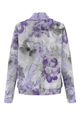 Frank Walder lange mouwen Shirt Paars