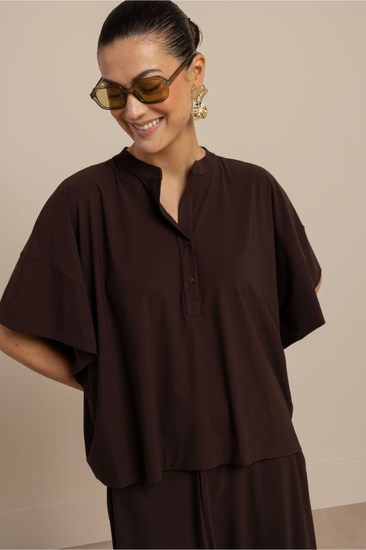 Studio Anneloes Laureen blouse Bruin