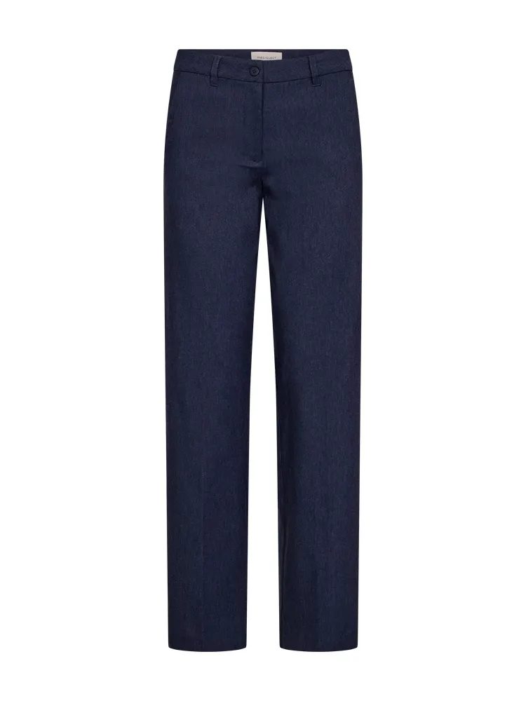 Freequent Broek Blauw