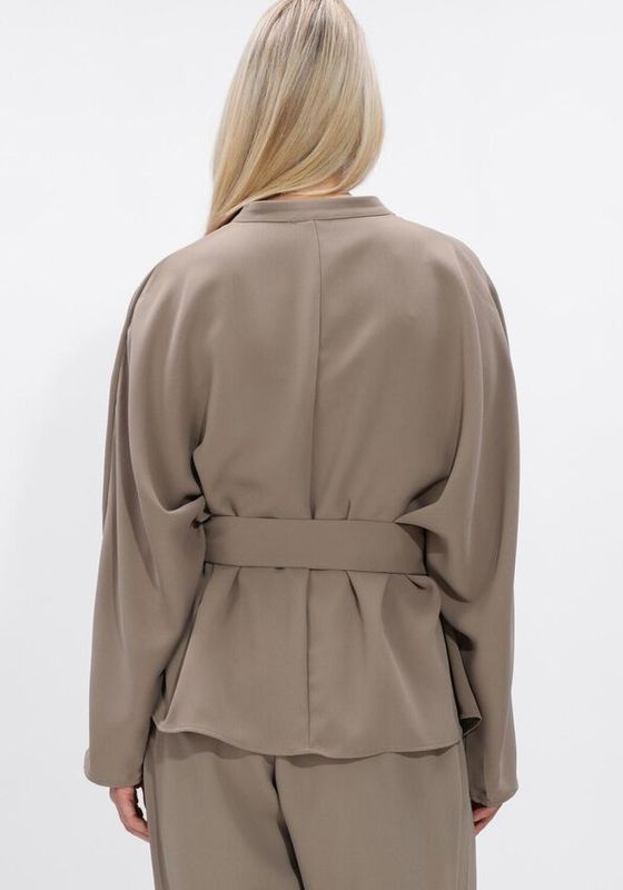 Neo Noir Ellery crepe blouse Bruin