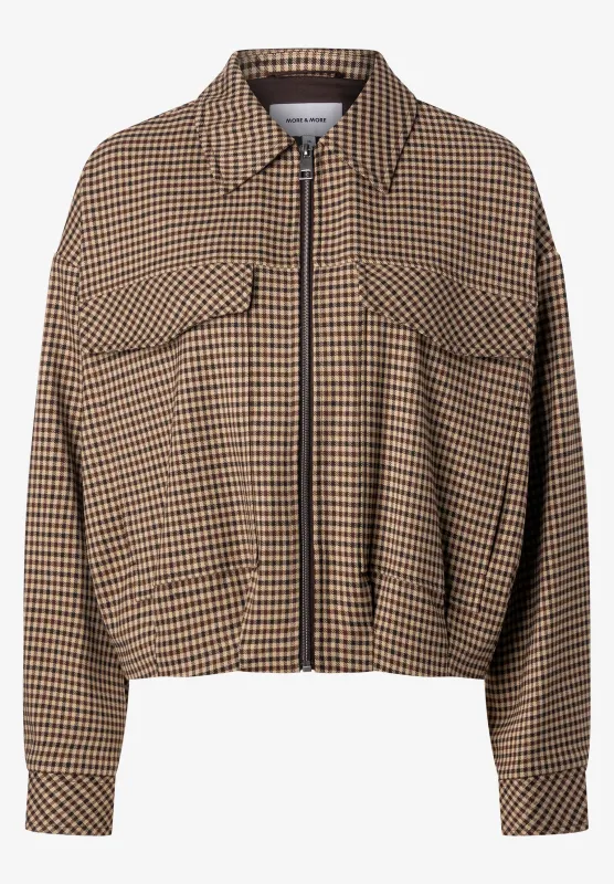 moreandmore Oversized Blouson Bruin