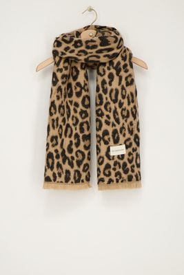 My Jewellery Scarf leopard Bruin
