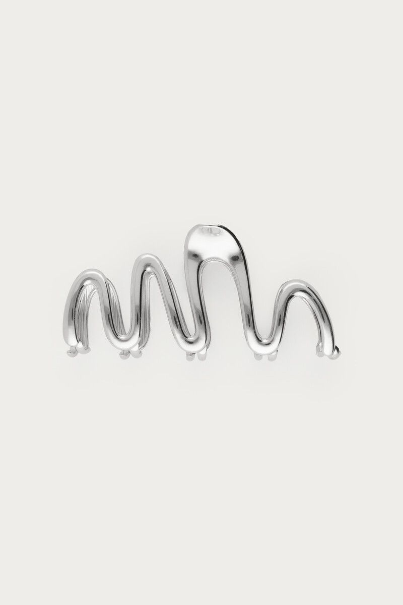 My Jewellery Hairclip wokkel Zilver