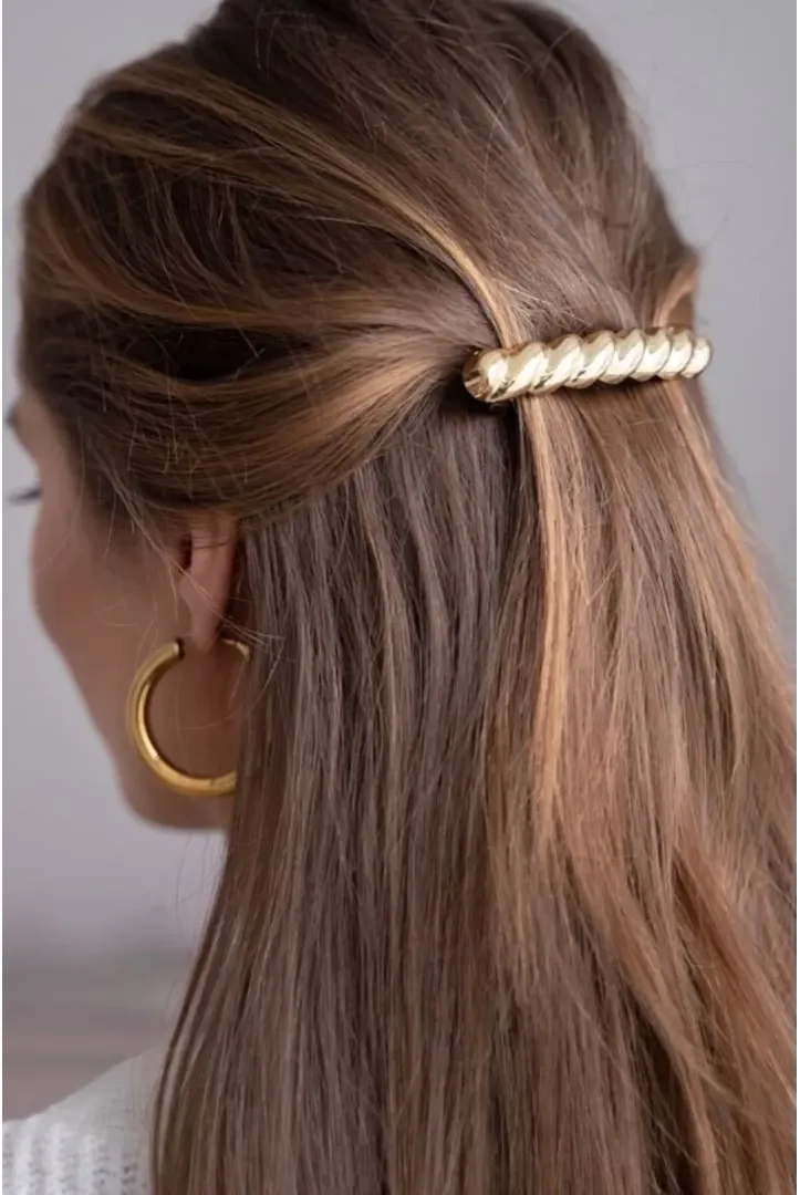 My Jewellery Hairclip flat twist Goud