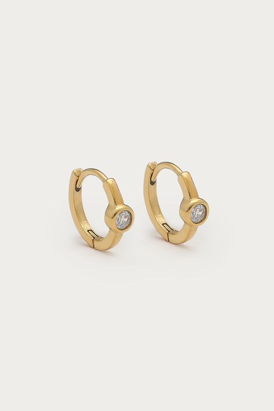 My Jewellery Bold bangle met Twist en imitatieparels Goud