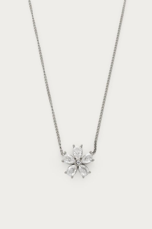 My Jewellery Magical ketting met bloemen strass steen