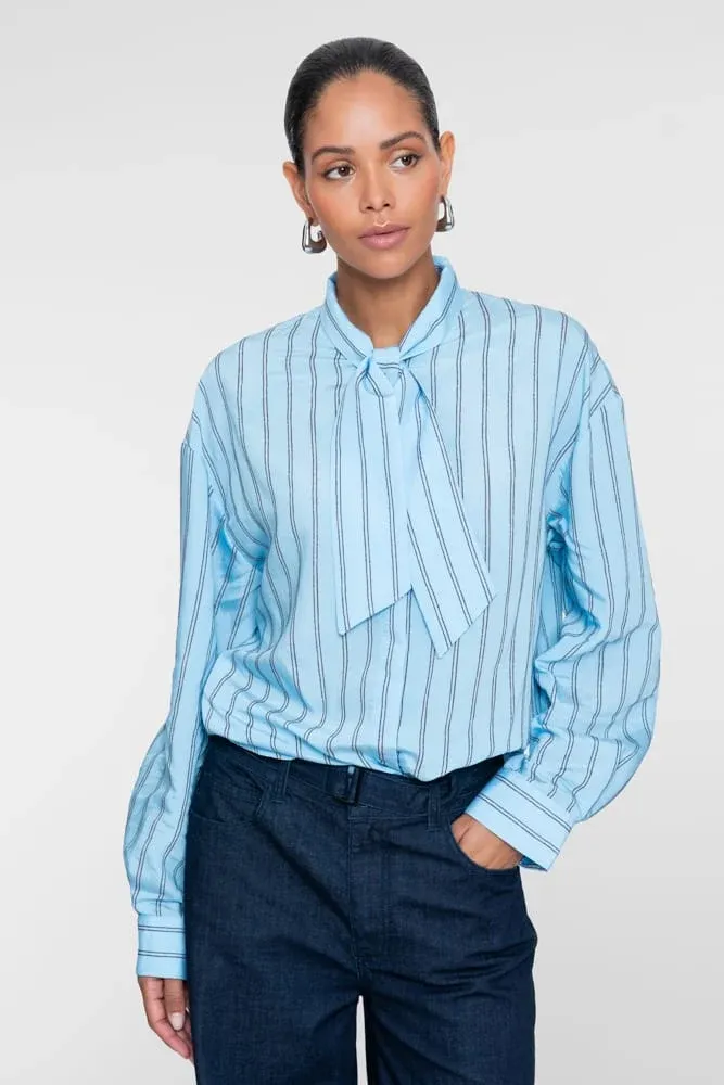 Geisha blouse Blauw