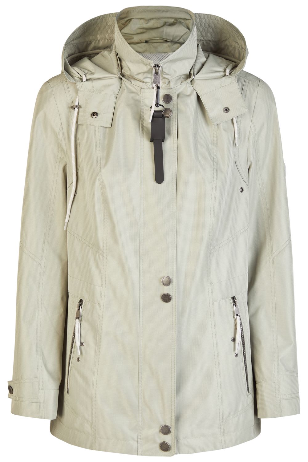 Barbara Lebek Jacke m. Kapuze Beige 50400062