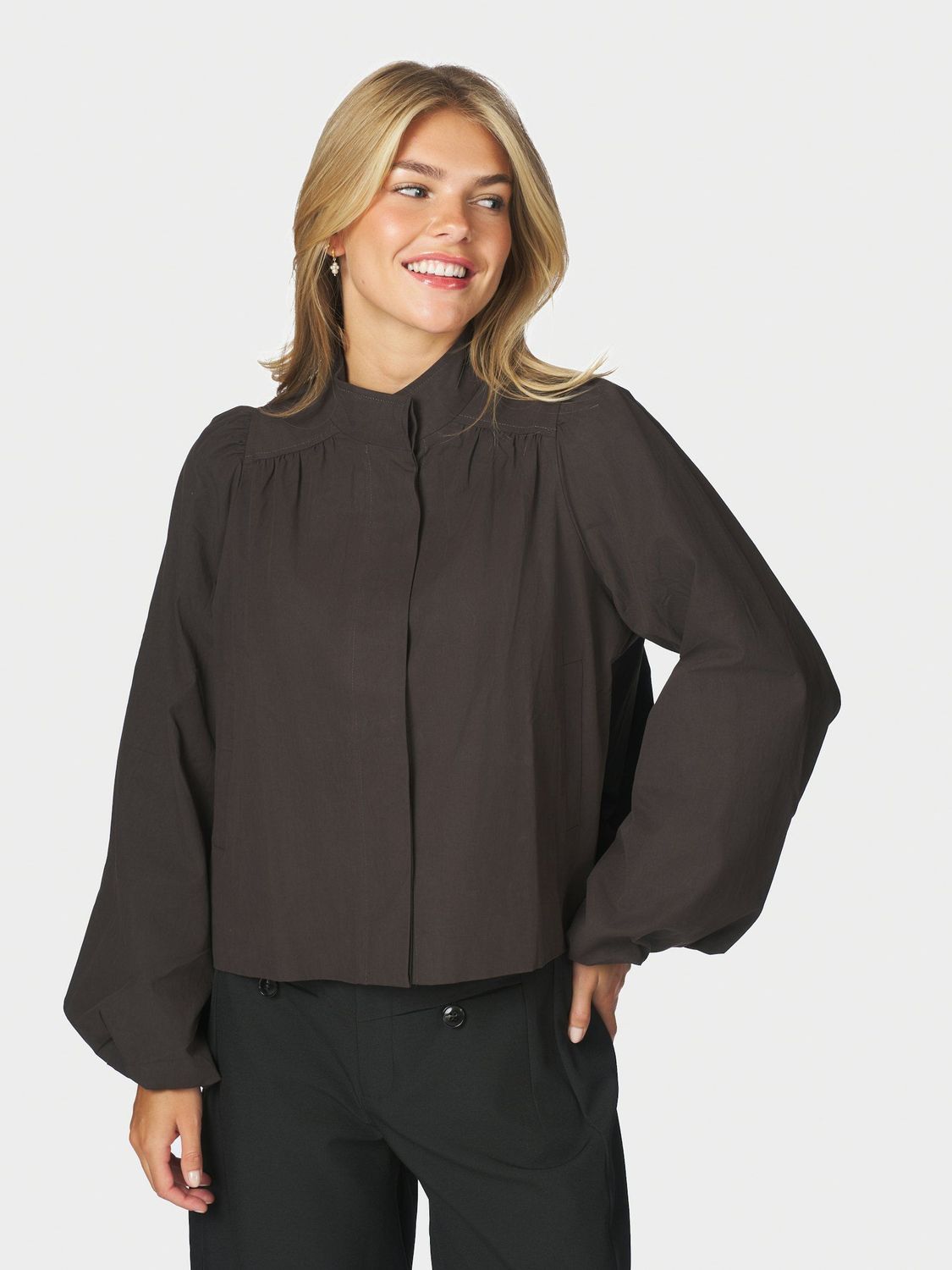 Neo Noir Tirsa Twill Jacket Bruin