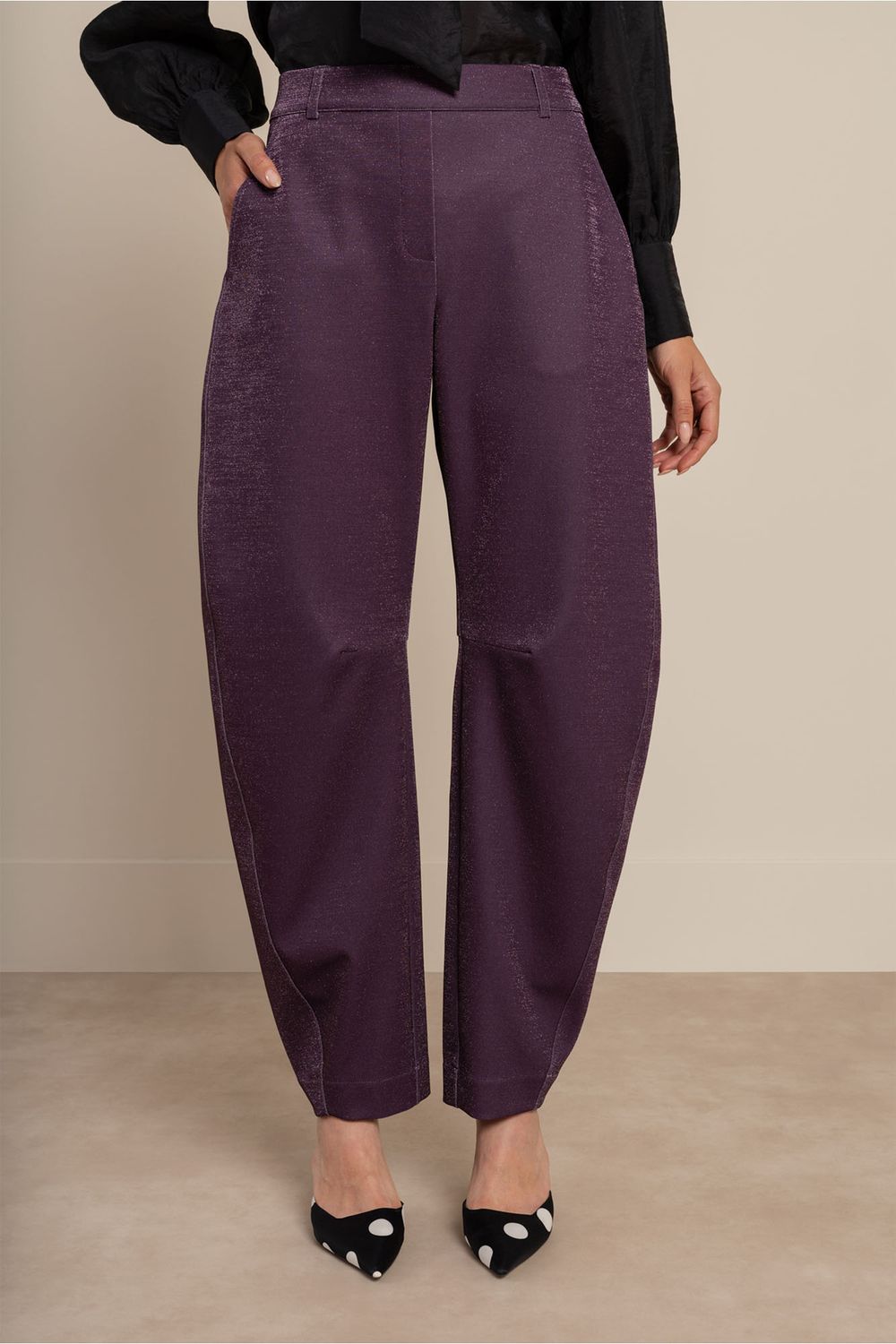 Studio Anneloes Marlies trousers Zwart
