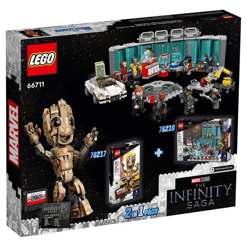 LEGO Marvel Baby Groot and Iron Man Co-Pack