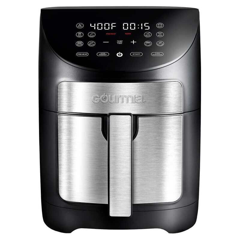 Gourmia 7 Quart Digital Air Fryer With Preheat and Turn Reminder
