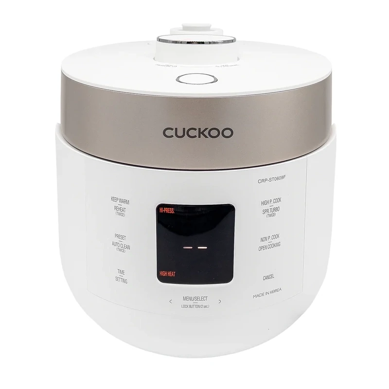 Cuckoo 6-cup Twin Pressure Rice Cooker and Warmer