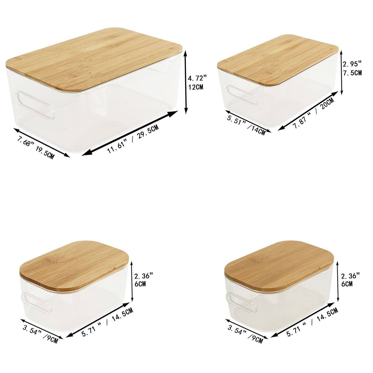 Umbra Uloft Storage Bins, 4-pack